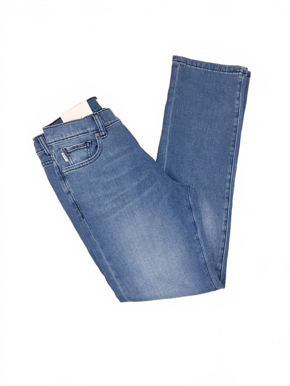 New DL1961 Brady Slim Jeans Boys Size 12 Medium Wash Stretch Denim